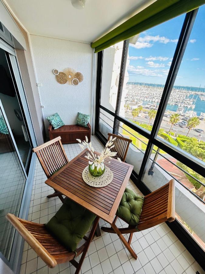 Studio Chic & Cosy Vue Mer, Clim, Parking 라그랑모트 외부 사진